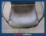 PR6736  Black Leather  Commercial Visitor Chair - George Walkers Office Furniture Megastore