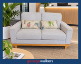 Couch – Reception – 2 seater – Grey – PR6998
