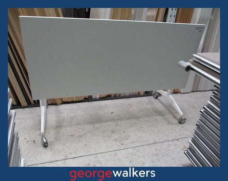 PR5774  White  Flip Table - George Walkers Office Furniture Megastore