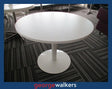 PR5700 - White  Round Table - George Walkers Office Furniture Megastore