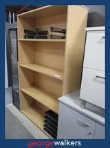 PR5732 - Maple  Bookshelf - George Walkers Office Furniture Megastore
