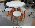 Table - Round Table - Set - Freedome - White