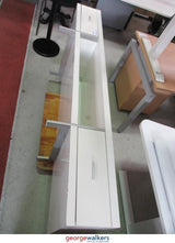 PR5745 - White  TV Entertainment Unit - George Walkers Office Furniture Megastore