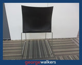 PR5952  Black EOS Reception Chair - George Walkers Office Furniture Megastore