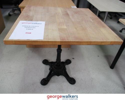 PR5488 - Wood French Country Café Table - George Walkers Office Furniture Megastore