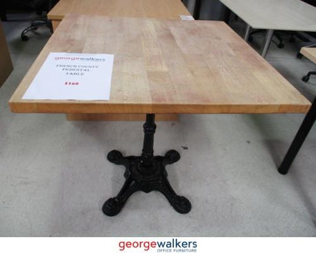 PR5488 - Wood French Country Café Table - George Walkers Office Furniture Megastore