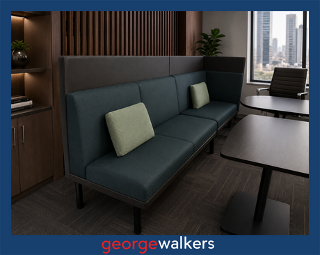 MODULAR SEATING – 2 PIECE – ZENITH COMMERCIAL – 1.2M HIGH BACK – PR6871 - George Walkers Office Furniture Megastore