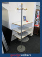 PR6351  Grey  Coat Rack / Umbrella Stand - George Walkers Office Furniture Megastore