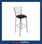 PR6010  Black/Grey Cellini Barstool - George Walkers Office Furniture Megastore