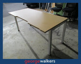 Maple Straight Desk