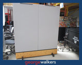 PR6151  White Thinking Wall Mobile Divider - George Walkers Office Furniture Megastore