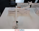 AB016 - White Single Monitor Arm - George Walkers Office Furniture Megastore