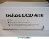 AB017 - Black Single Monitor Arm - George Walkers Office Furniture Megastore