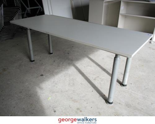 FE1906 - White Meeting Table - George Walkers Office Furniture Megastore
