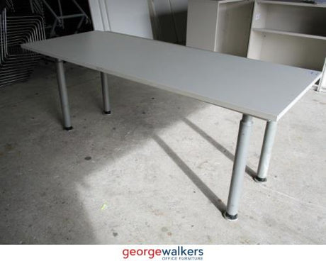 FE1906 - White Meeting Table - George Walkers Office Furniture Megastore
