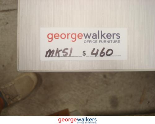 MK51 - Silver Strata Meeting Table - George Walkers Office Furniture Megastore