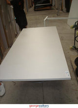 MK51 - Silver Strata Meeting Table - George Walkers Office Furniture Megastore