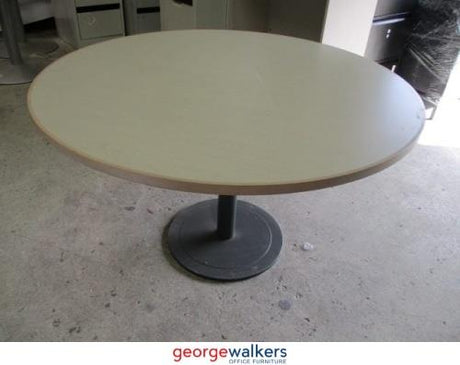 PR1090A - Silver Strata Meeting Table - George Walkers Office Furniture Megastore