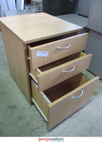 3-Drawer Mobile Cabinet Tawa