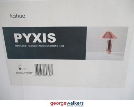 PR211 - Rose Gold Table Lamp - George Walkers Office Furniture Megastore