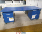 UFL Brand Straight Desk Blue