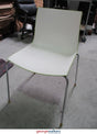PR4392 - White Canteen Chair - George Walkers Office Furniture Megastore