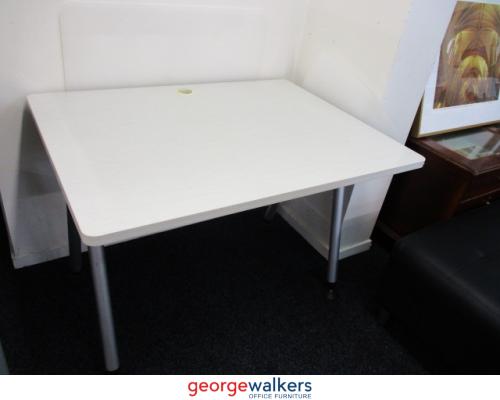 PR4844 - Ash Straight Desk - George Walkers Office Furniture Megastore