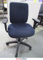 Desk Chair EOS Brand Blue