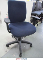 Desk Chair EOS Brand Blue