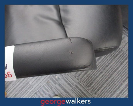 PR6245  Black  Leatherette Executive Chair - George Walkers Office Furniture Megastore