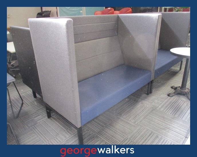 Booth seat - Commercial - High back - 1.6m wide - PR6976