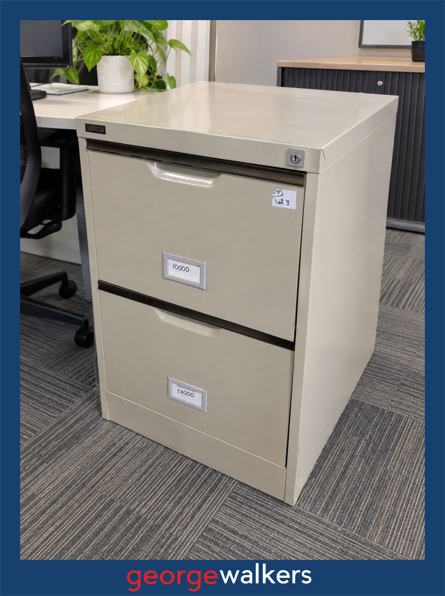 Filing cabinet – 2 drawer – Metal – Leeco – PR6986