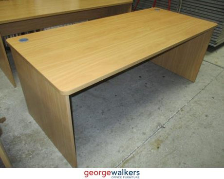 PR5754 - Tawa  Straight Desk - George Walkers Office Furniture Megastore