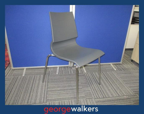 PR6294  Grey Ricciolina Chair - George Walkers Office Furniture Megastore