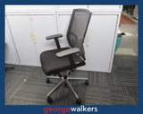 PR6001  Black DB Interiors Office Chair - George Walkers Office Furniture Megastore
