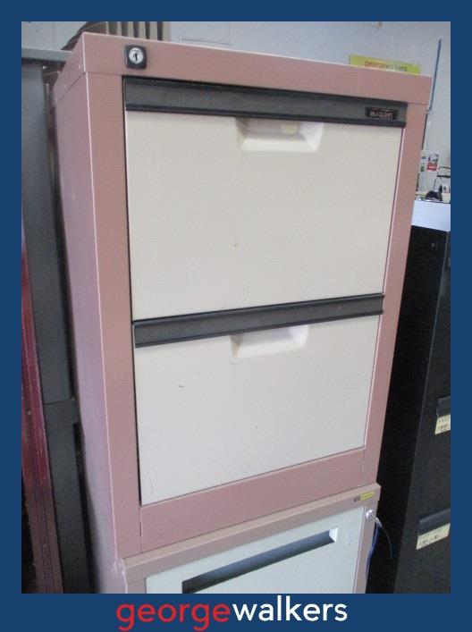 Filing cabinet – Europlan – 2 drawer – No key – PR7006