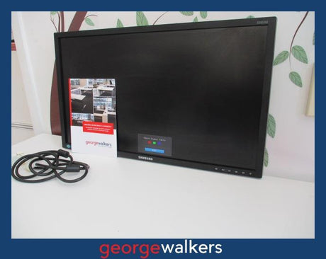 SE460  Black Samsung 24" MONITOR - George Walkers Office Furniture Megastore