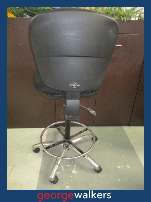 PR6385  Black EOS Arena 2.40 High Rise Office Chair - George Walkers Office Furniture Megastore