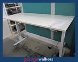 DESK – ELECTRIC SIT/STAND – 1.8M – WHITE – MEMORY PRESETS – PR6952