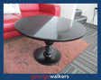 PR5698 - Black Gloss  Round Table - George Walkers Office Furniture Megastore