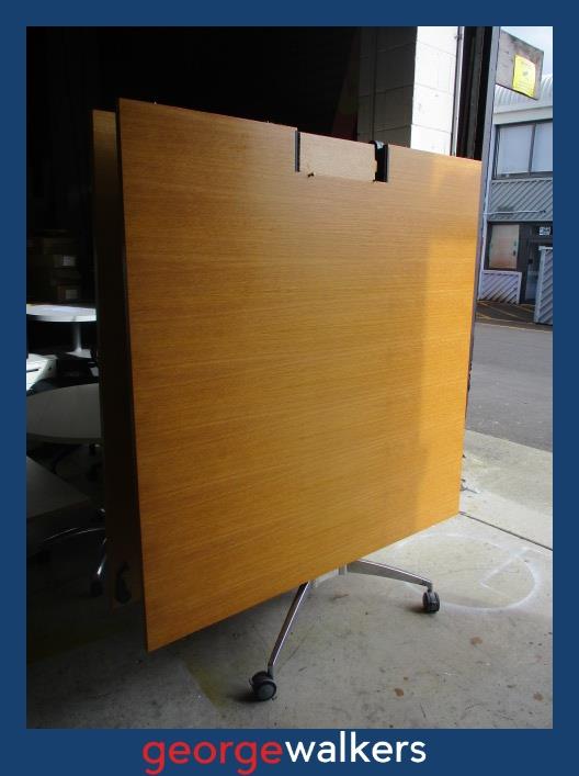 VL95  Wood  Large Folding Boardroom Table - George Walkers Office Furniture Megastore