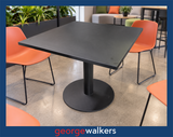 Table - Square meeting table - Black - 800mm - PR6975