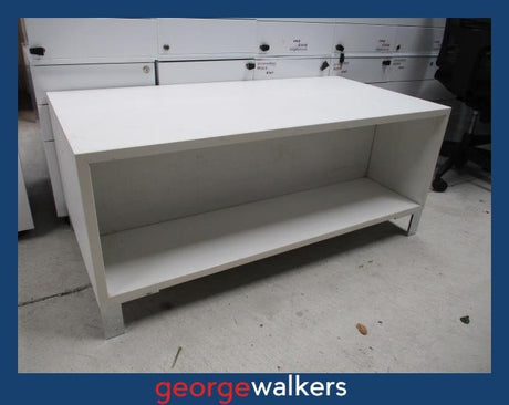 PR6402  White  Coffee Table - George Walkers Office Furniture Megastore