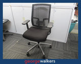 PR6001  Black DB Interiors Office Chair - George Walkers Office Furniture Megastore