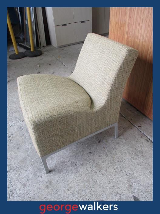 VL58  Green  Single Seat - George Walkers Office Furniture Megastore