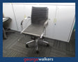 PR6004  Black/Chrome Eames Replica Office Chair - George Walkers Office Furniture Megastore
