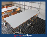 PR6304  White  Bar Leaner Height Meeting Table - George Walkers Office Furniture Megastore