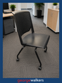 PR6735  Black Haworth Task Chair - George Walkers Office Furniture Megastore