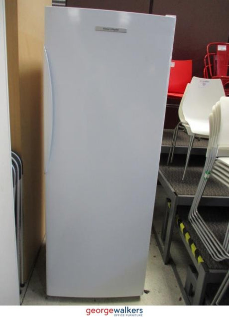 PR5575 - White Fisher & Paykel Refrigerator - George Walkers Office Furniture Megastore