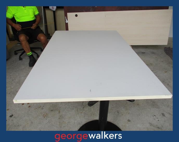 SM9 - White Meeting Table - George Walkers Office Furniture Megastore